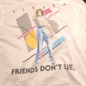 Eleven Long sleeve Cropped Top